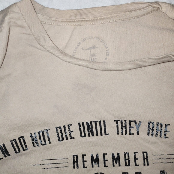 Beige Graphic Men's Tee - Remember Benghazi Benghazi, Libya, on September 11–12, - Picture 4 of 4